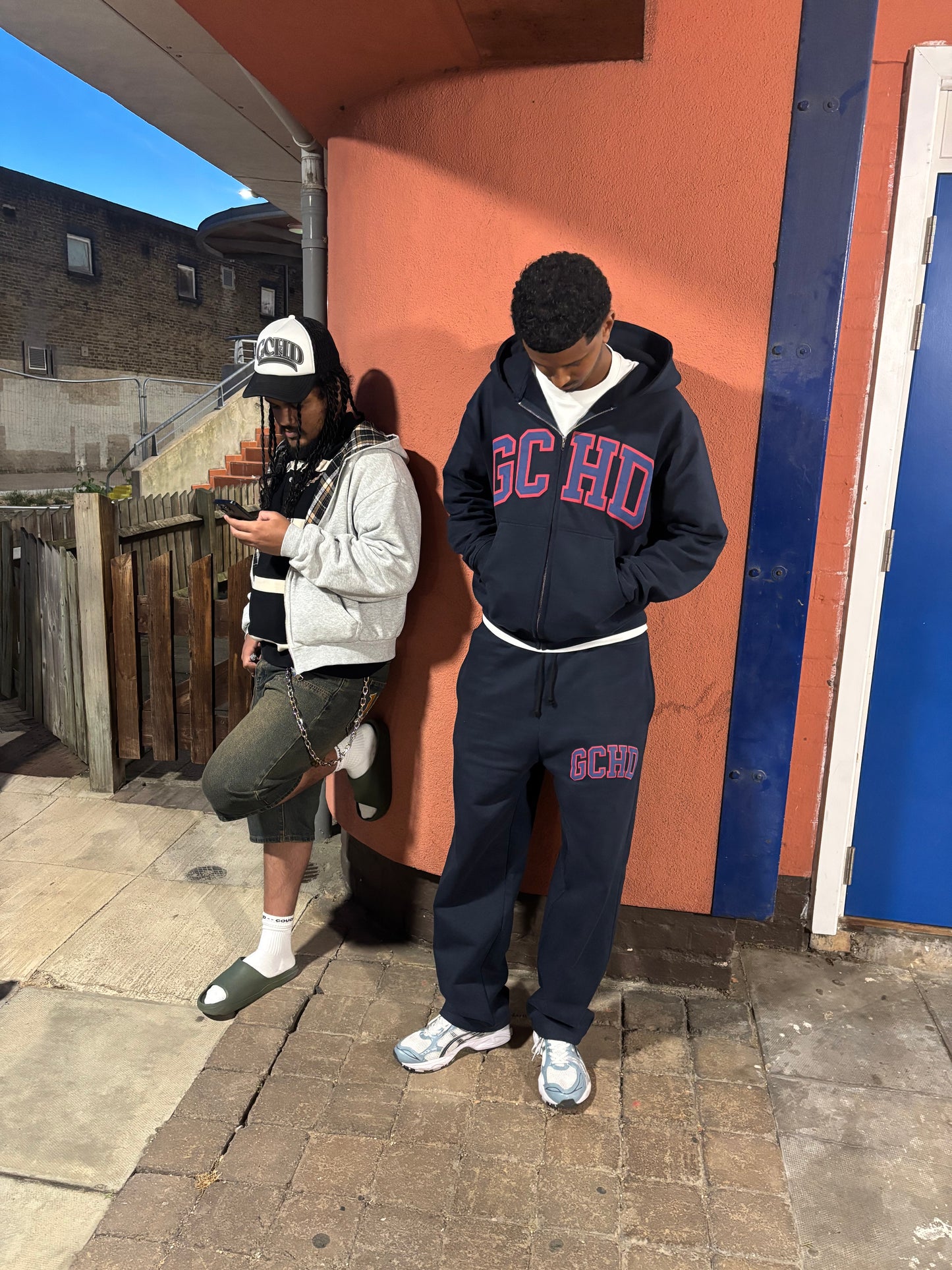 NAVY COLLEGE JOGGERS