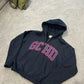 NAVY COLLEGE HOODY