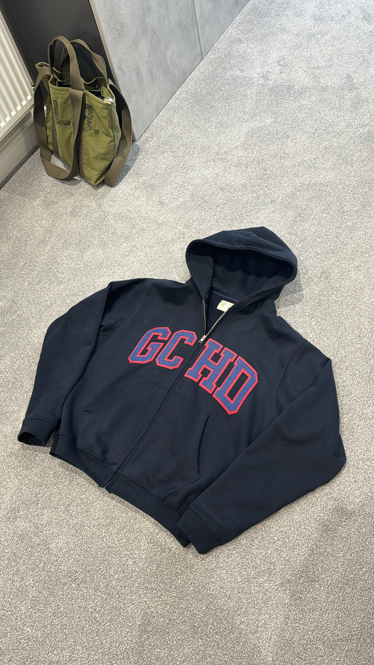 NAVY COLLEGE HOODY