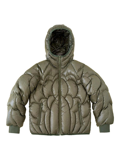 GREEN ICON PUFFER