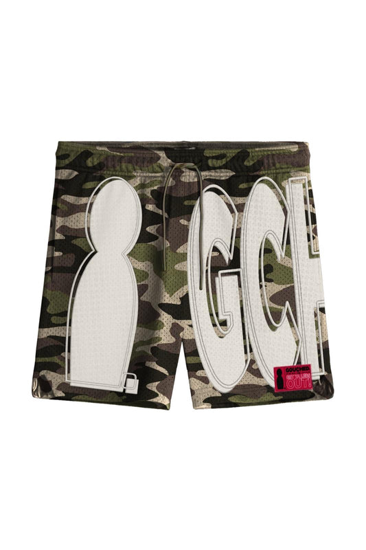 CAMO MESH SHORTS