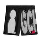BLACK NW MESH SHORTS