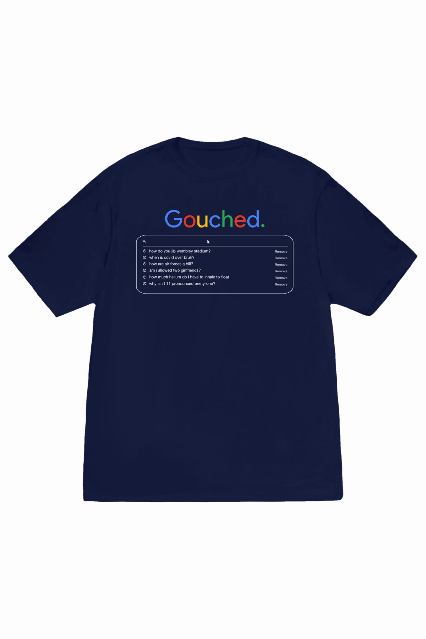 NAVY GOOGLE TEE