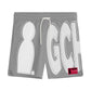 GREY NW MESH SHORTS
